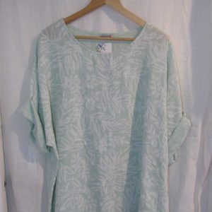 DEAL OF THE DAY New Ladies Mint Floral Cotton Top One Size fits sizes 18 20 22 SALE SALE SALE