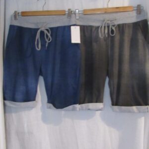 Bundle deal 1 x grey and 1 x Blue Jogger Shorts Size 1 fits sizes 10 12 14 16