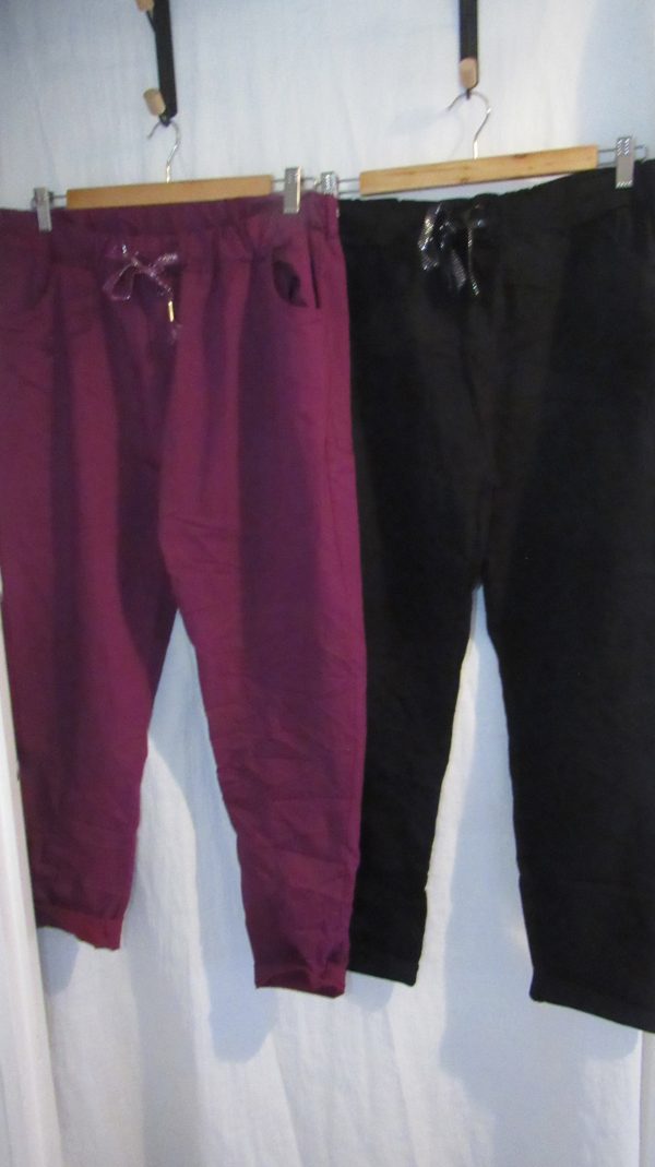 Bundle Deal 2 x pairs of Magic trousers Purple and Black Size 2 for only £20 NON RETURNABLE - Image 5