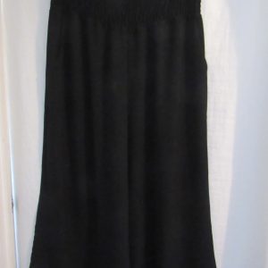 New Ladies Black Palazzo Wide Leg Trousers One size fits sizes 16 18 20 22