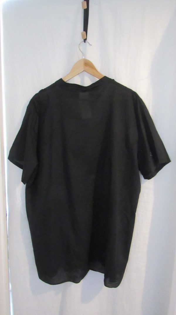 New Ladies Black Embossed Top One Size fits sizes 16 18 20 22 - Image 5