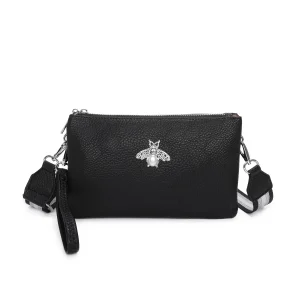 SALE SALE SALE New Ladies Black Wristlet Cross Body Purse NON RETURNABLE