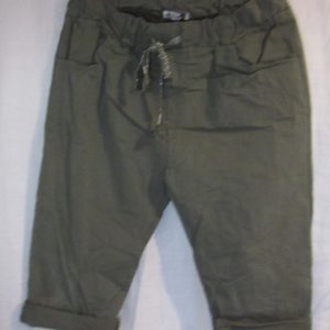 NEW Ladies Khaki Magic Shorts One Size Fits sizes 10 12 14 16 Size 1