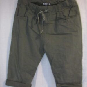 NEW Ladies Khaki Magic Shorts One Size Fits sizes 10 12 14 16 Size 1