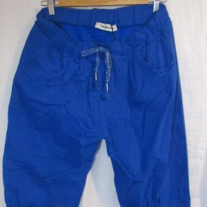 NEW Ladies Royal Blue Magic Shorts Plus Size One Size Fits sizes 18 20 22 Size 2