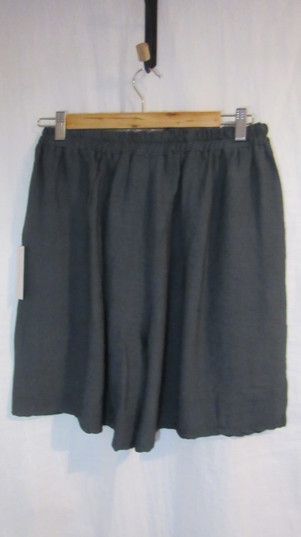 New Ladies Charcoal Grey Pocket Shorts One size fits sizes 16 18 20 22 - Image 4