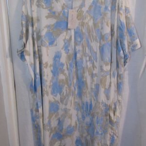New Ladies Blue Pocket Dress One Size fits sizes 18 20 22