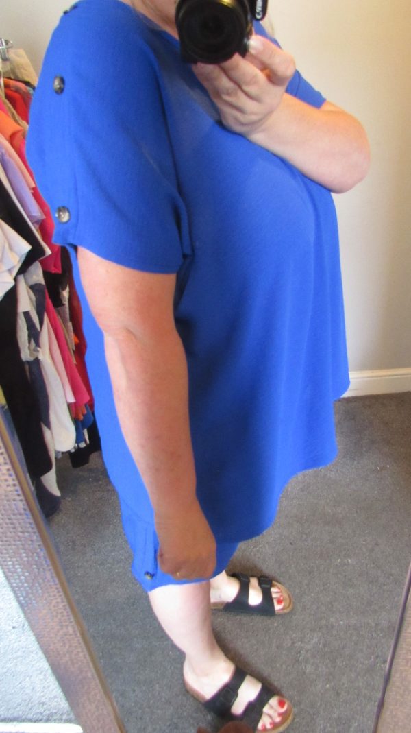 New Ladies Royal Blue Ladies Shorts Set One Size fits sizes 18 20 22 - Image 7