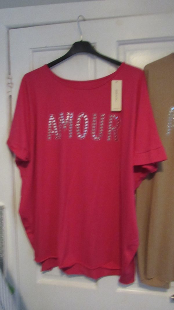 BUNDLE DEAL 2 X AMOUR T-SHIRTS FOR ONLY £20 - Image 2
