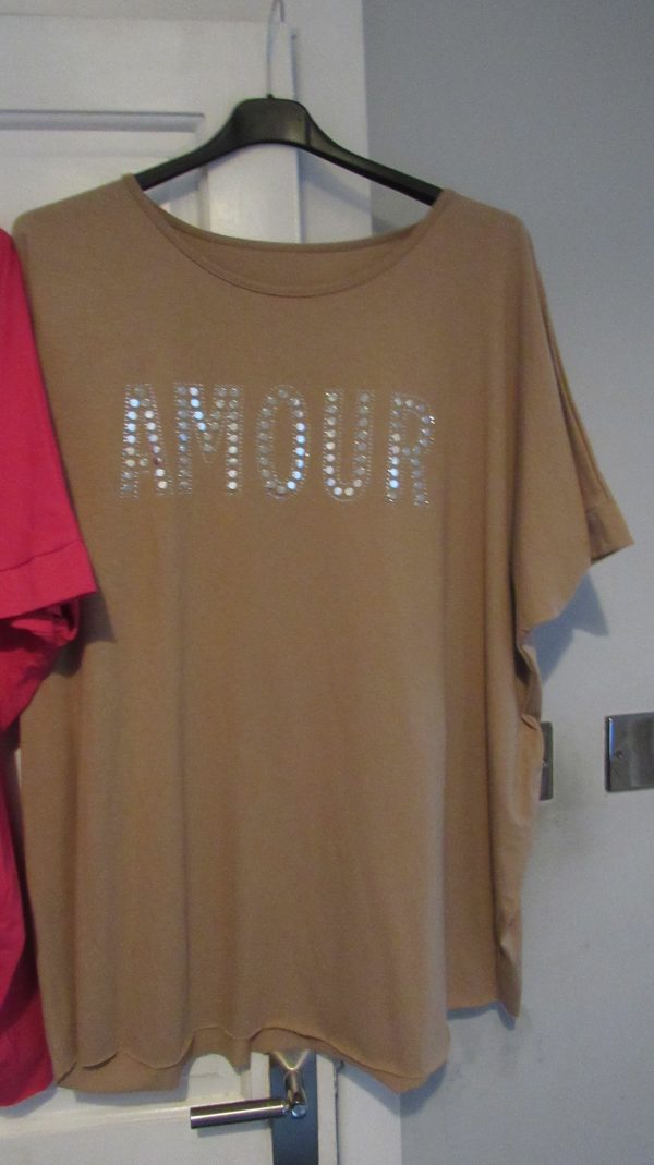 BUNDLE DEAL 2 X AMOUR T-SHIRTS FOR ONLY £20 - Image 3