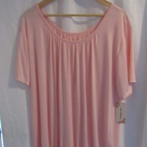 SALE SALE SALE New Ladies Pale Pink Elasticated Bottom Top One size fits sizes 16 18 20 22 Plus Size NON RETURNABLE