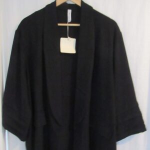 NEW Ladies Black Lightweight Jacket One size fits sizes 18 20 22 24
