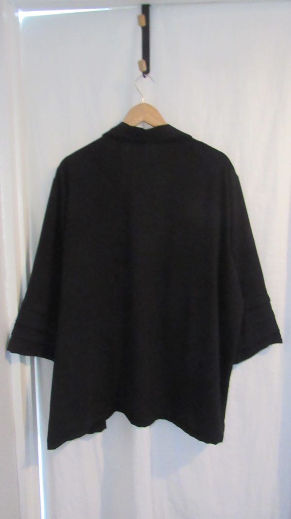 NEW Ladies Black Lightweight Jacket One size fits sizes 18 20 22 24 - Image 4