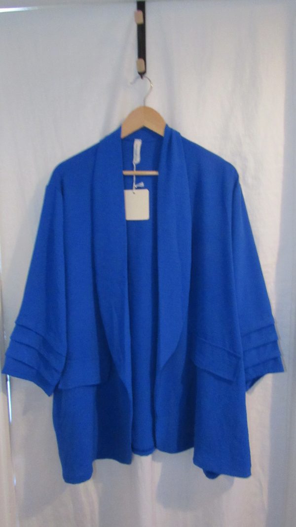 NEW Ladies Royal Blue Lightweight Jacket One size fits sizes 18 20 22 24