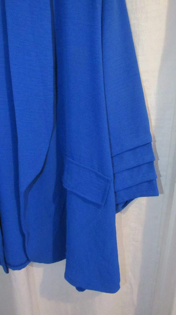 NEW Ladies Royal Blue Lightweight Jacket One size fits sizes 18 20 22 24 - Image 3