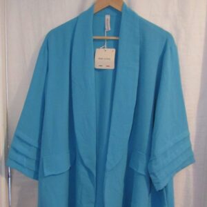 NEW Ladies Turquoise Lightweight Jacket One size fits sizes 18 20 22 24