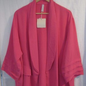 NEW Ladies Cerise Pink Lightweight Jacket One size fits sizes 18 20 22 24