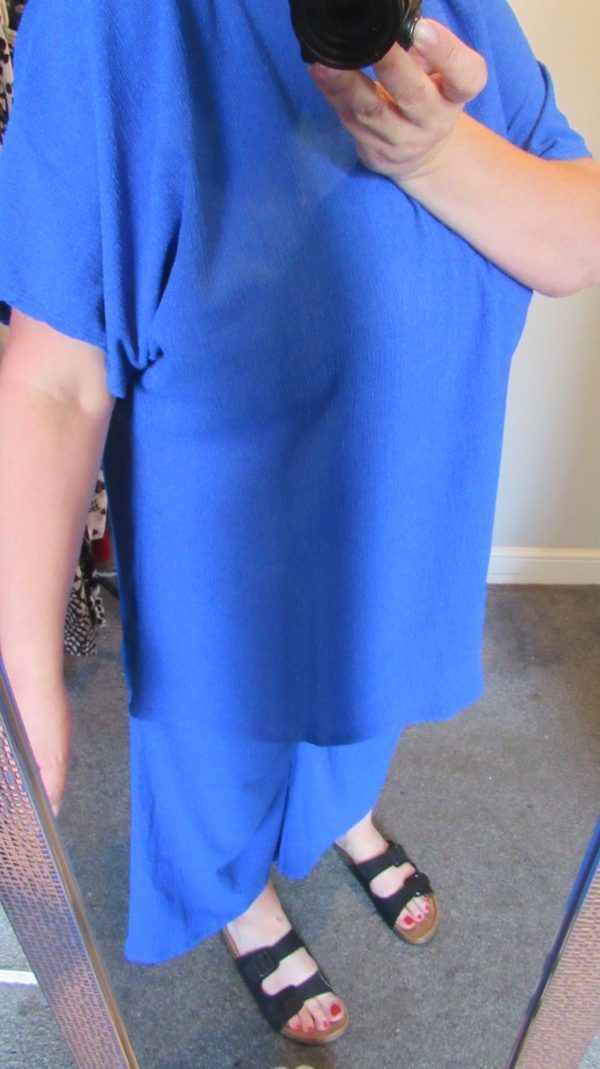 New Ladies Royal Blue 2 Piece Set One Size fits sizes 18 20 22 - Image 8