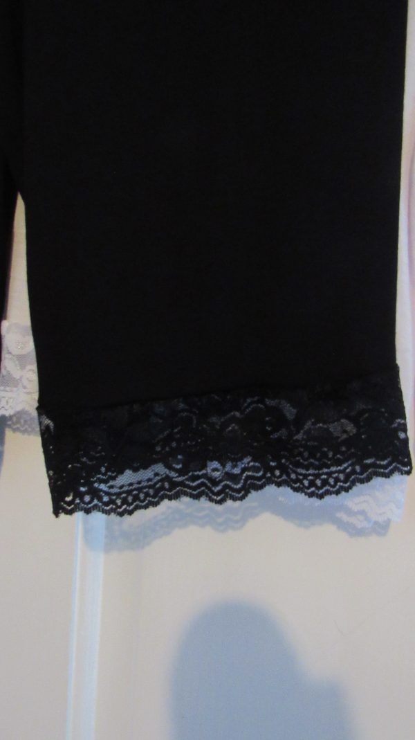 Order for L Dowell 2 x Pairs of White and Black Chub Rub Lacy Bottom Shorts Size L XL Fits sizes 16 18 - Image 5