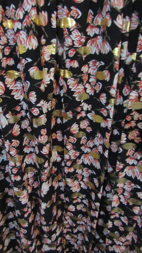 SALE SALE SALE New Ladies Special Offer Black Floral Maxi Sun Dress One Size fits sizes 14 16 18 20 NON RETURNABLE - Image 4