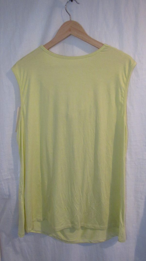 New Ladies Yellow Cowl Neck Top One Size fits sizes 16 18 20 22 - Image 5