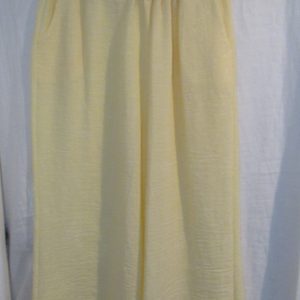 New Ladies Yellow Palazzo Wide Leg Trousers One size fits sizes 18 20 22 24