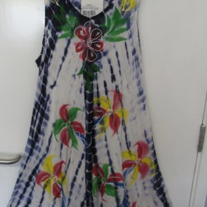 Holiday Cover Up Beach Sun Dress Navy Size 10-18