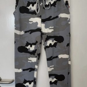 SALE SALE SALE New Ladies grey Camo Joggers One Size fits sizes 10 12 14 NON RETURNABLE