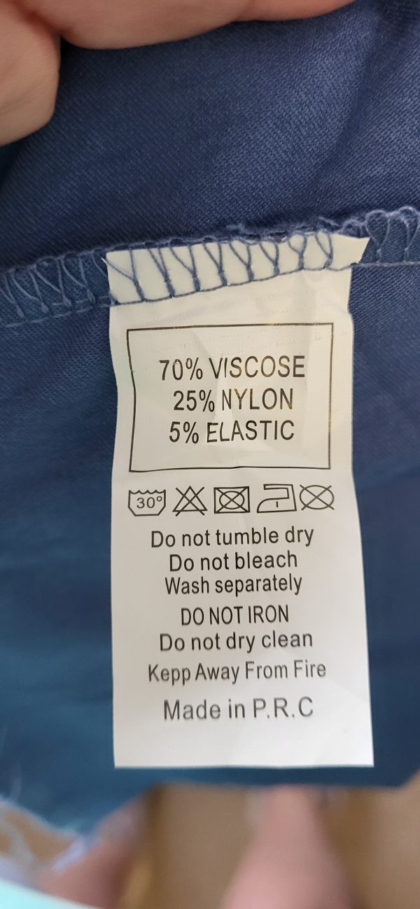 SALE SALE SALE NEW Ladies Denim Blue Magic Shorts Plus Size One Size Fits sizes 18 20 22 Size 2 NON RETURNABLE - Image 5