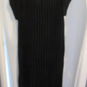 New Ladies Black Pleated Maxi Dress One Size fits sizes 14 16 18 20