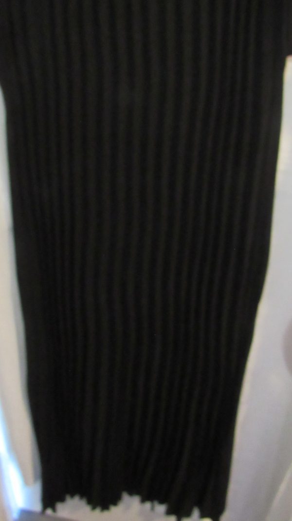 New Ladies Black Pleated Maxi Dress One Size fits sizes 14 16 18 20 - Image 4