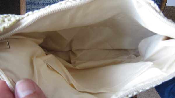 New Ladies Beige Beach Bag - Image 5