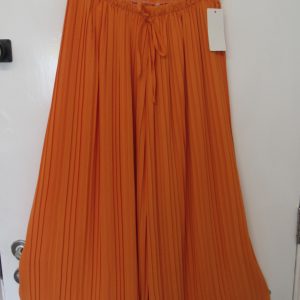 SALE SALE SALE New Ladies Plus Size Pleated Trousers Orange One Size fits 20 22 24 26 NON RETURNABLE
