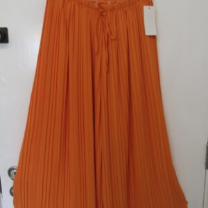 SALE SALE SALE New Ladies Plus Size Pleated Trousers Orange One Size fits 20 22 24 26 NON RETURNABLE