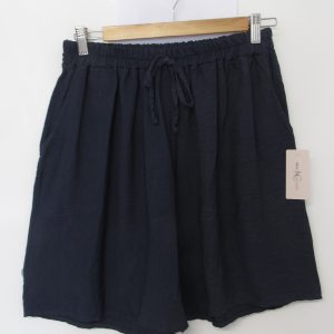 New Ladies Navy Blue Pocket Shorts One size fits sizes 16 18 20 22