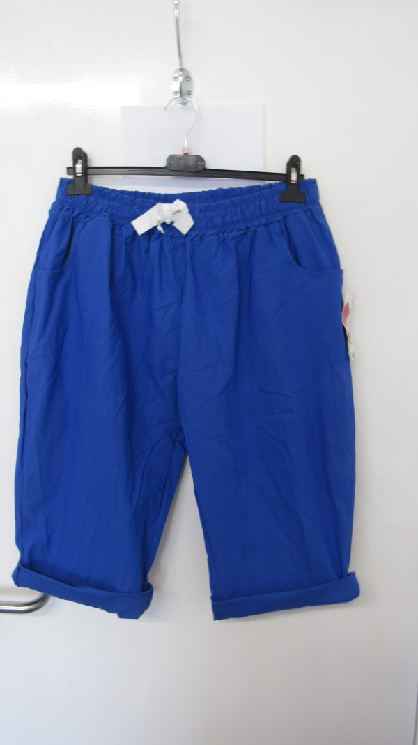 New Royal Blue Shorts Size 20 22 Size 3 - Image 2