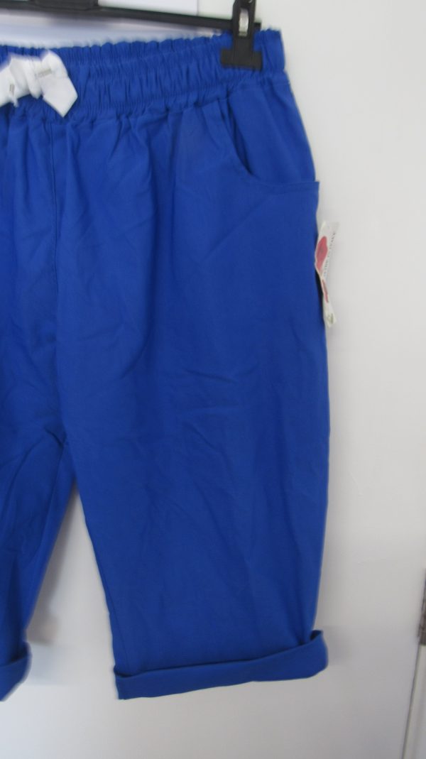 New Royal Blue Shorts Size 20 22 Size 3 - Image 3