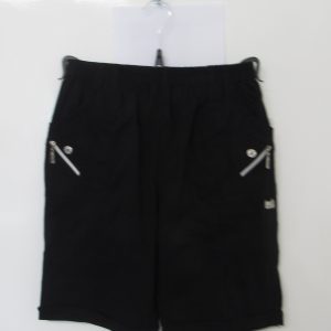 Cherry Berry Black Stretchy Shorts Size T5 UK 16