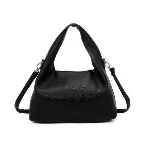 New Ladies Black The Sack Bag 2 in 1