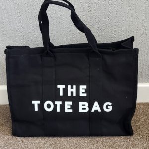 Extra Large Black The Tote Bag