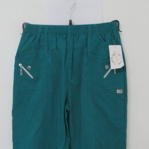 Cherry Berry Teal Stretchy Shorts Size T3 UK 12