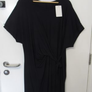 New Ladies Navy Blue Wrap Around Detail Dress One Size fits sizes 16 18 20 22