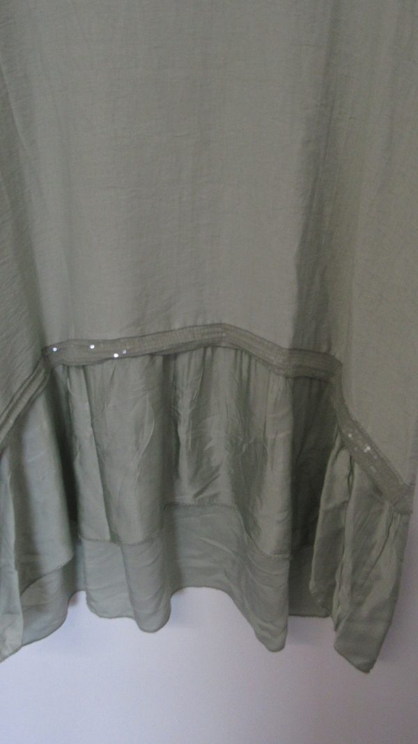 New Ladies Sage Tunic Top One Size fits sizes 16 18 20 22 - Image 3