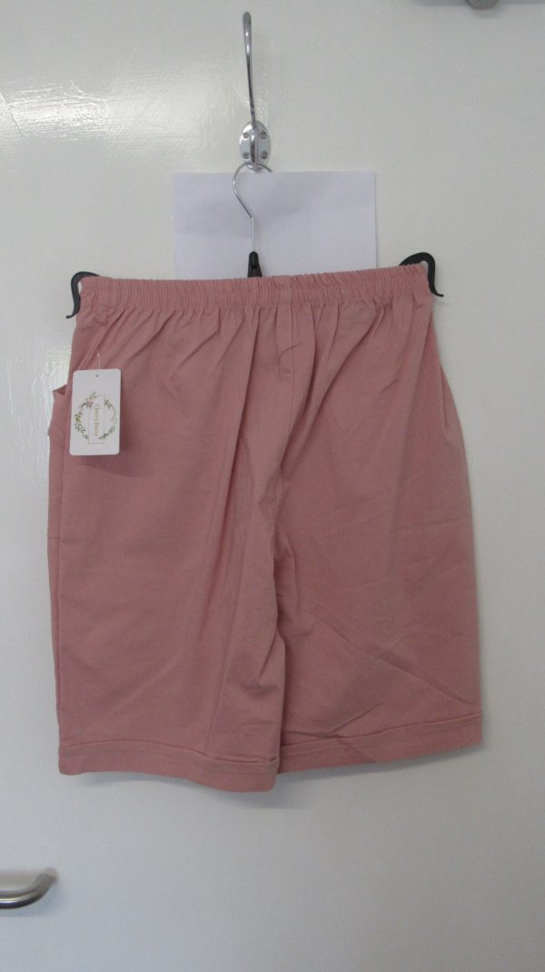 Cherry Berry Pale Pink Stretchy Shorts Size T5 UK 16 - Image 5