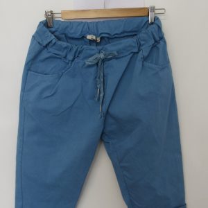NEW Ladies Pale Blue Magic Shorts One Size Fits sizes 10 12 14 16 Size 1