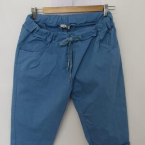 NEW Ladies Pale Blue Magic Shorts One Size Fits sizes 10 12 14 16 Size 1