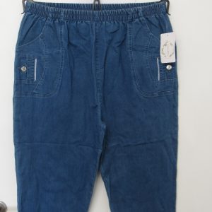 Cherry Berry Denim 3/4 Length Trousers Size T6 UK 18