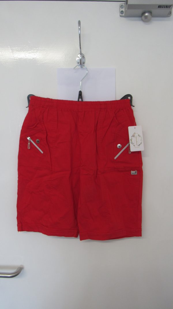 Cherry Berry Black Stretchy Shorts Size T4 UK 14