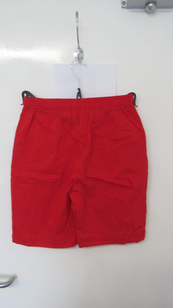 Cherry Berry Black Stretchy Shorts Size T4 UK 14 - Image 5