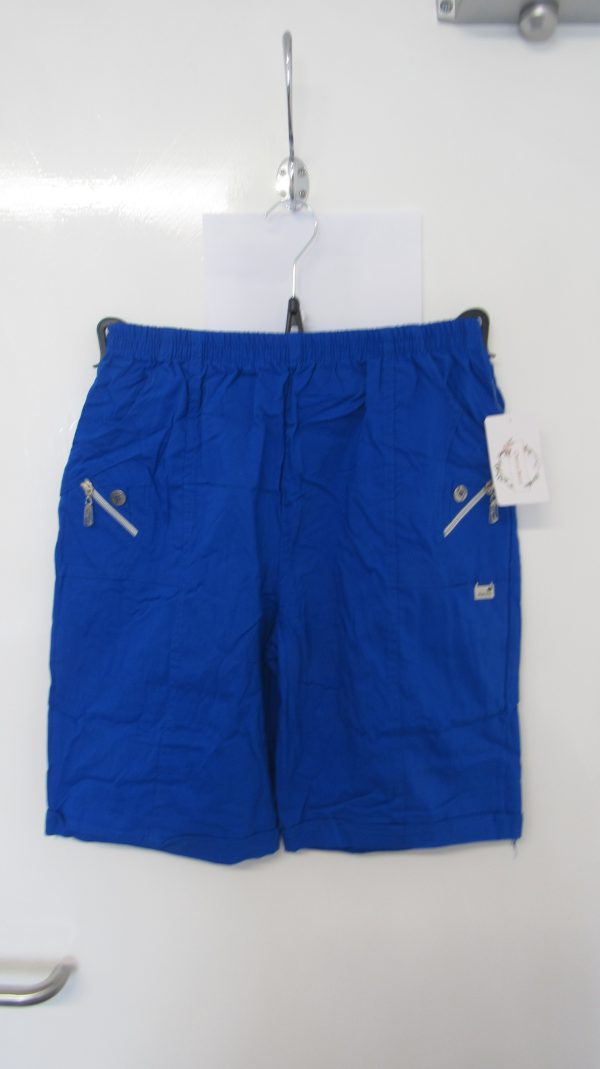 Cherry Berry Royal Blue Stretchy Shorts Size T4 UK 14
